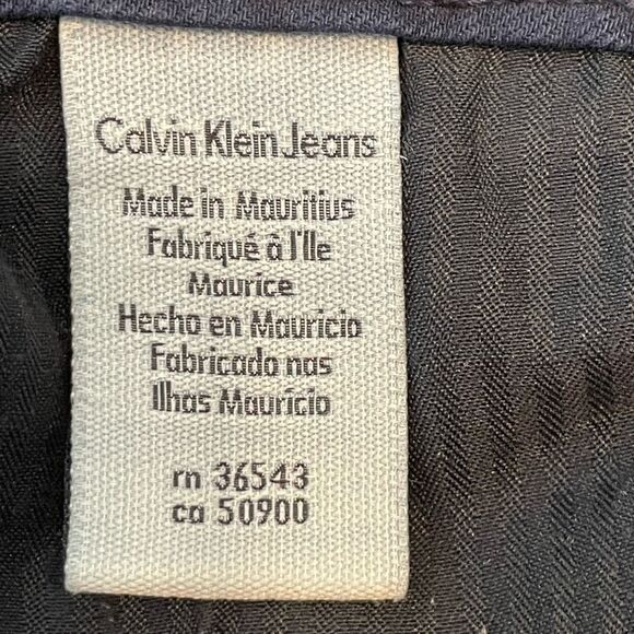 Calvin Klein Ultimate Skinny Jeans Navy Blue Wash Denim Stretch Mid-Rise 4 - Picture 7 of 8